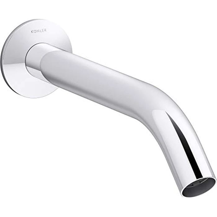 Kohler Wallmount Bath Spout, 9-7/16 in, Non-Diverter, NPT Connection, Polished Finish by Kohler - Used - Very Good condition - US$46.78