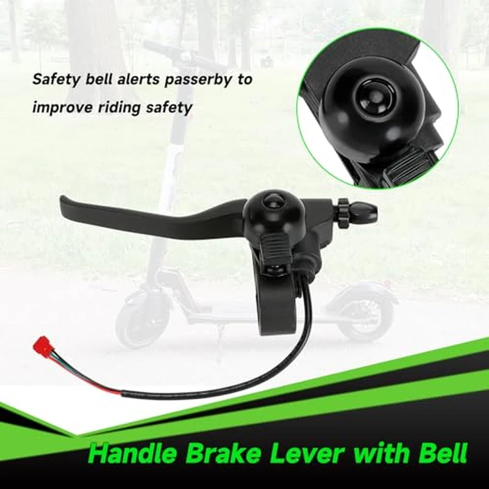 XIKOBY Universal Left Brake Handle Lever & Brake Cable Compatible with GOTRAX GXL V2 Electric Scooter Apex Pro XL Rival XR Elite E-Scooter Replacement Parts Accessories by XIKOBY - Image 5