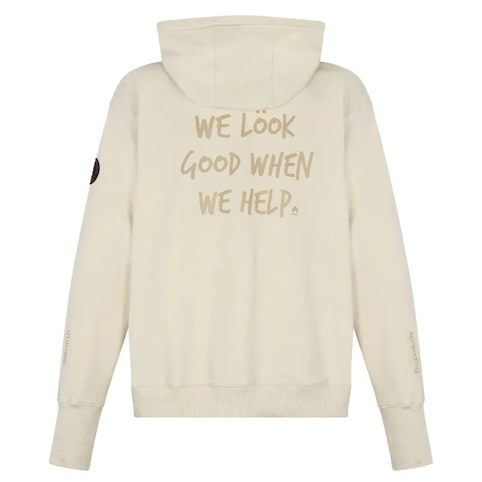 Hoseg Men's Hoodie (XL) - Artic Wolf by Hoseg - Image 2