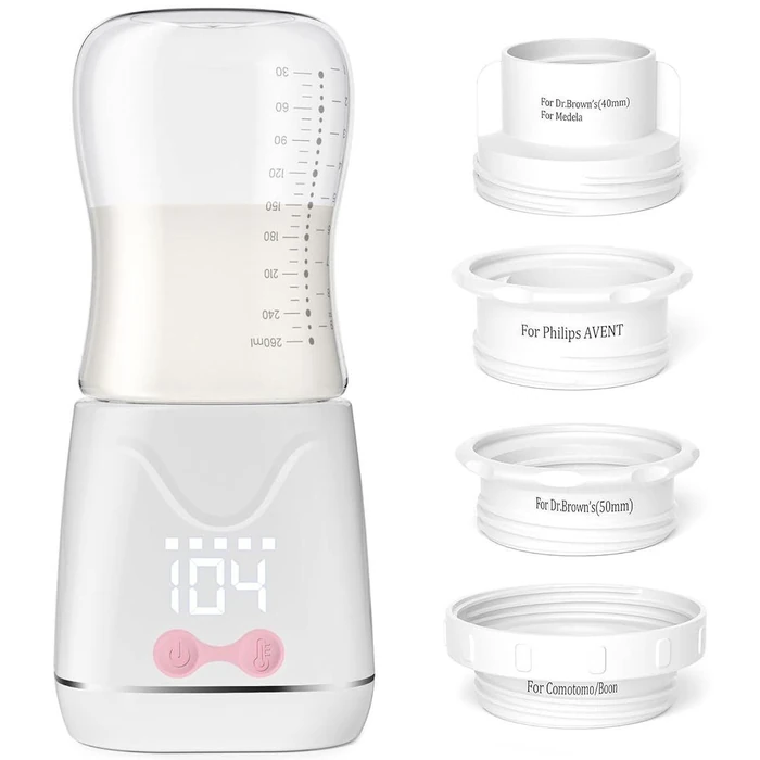 W-Maxa Portable Bottle Warmer Travel Bottle SM-2301 - White by W-Maxa - Refurbished - Excellent condition - US$32.37