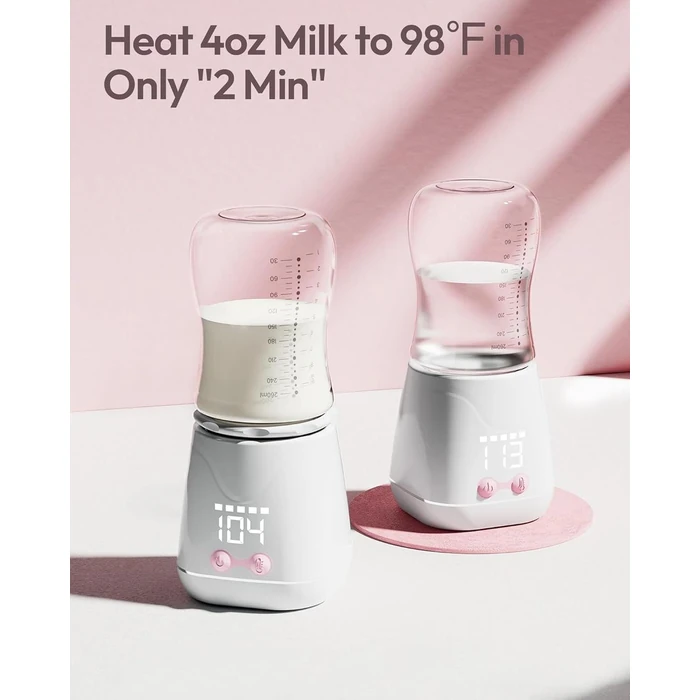 W-Maxa Portable Bottle Warmer Travel Bottle SM-2301 - White by W-Maxa - Image 2