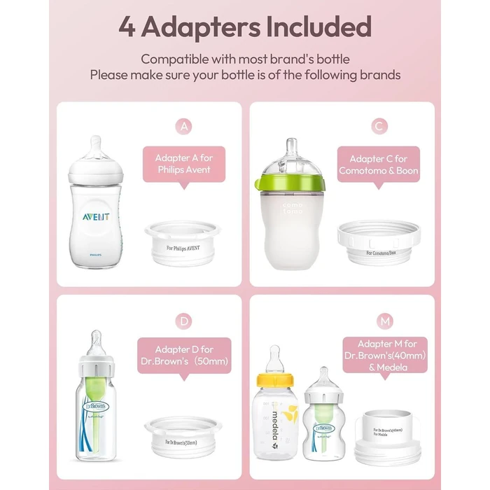 W-Maxa Portable Bottle Warmer Travel Bottle SM-2301 - White by W-Maxa - Image 4