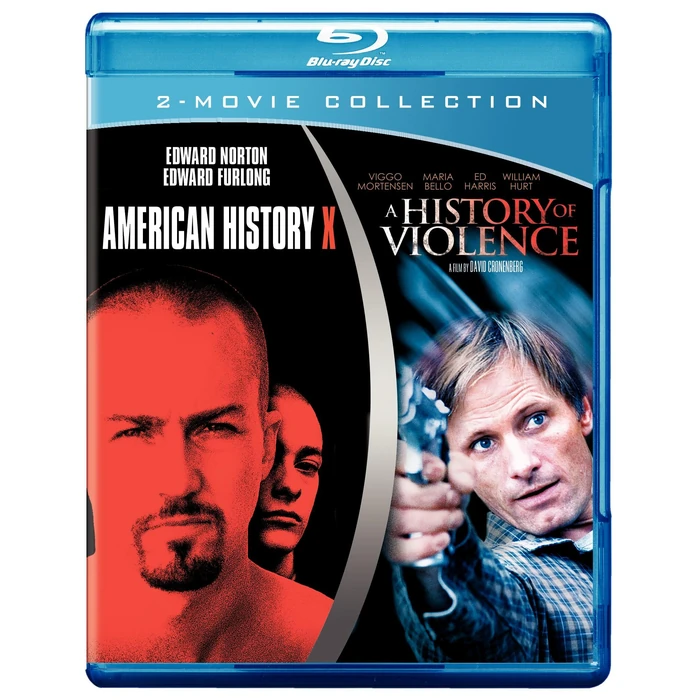 American History X / A History of Violence [Blu-ray] by Warner Home Video - Used - Very Good condition - US$5.99