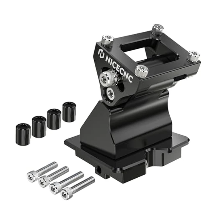 Angle Adjustable GPS Phone Mount Compatible with K-T-M 390 Adventure 2020-2023,790 890 Adventure R/S/Rally 2019-2022, Compatible with Husqvarna Norden 901 2022-2023, Black by NICECNC - Used - Like New condition - US$45.60