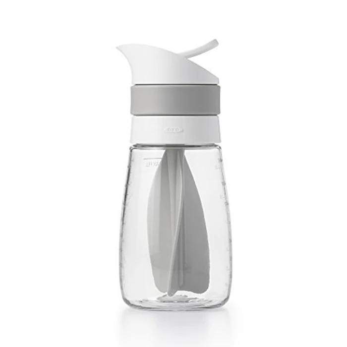 OXO Good Grips Twist & Pour Salad Dressing Mixer, Gray, 14 Ounces, 0.44 qt by OXO - Used - Acceptable condition - CA$18.94