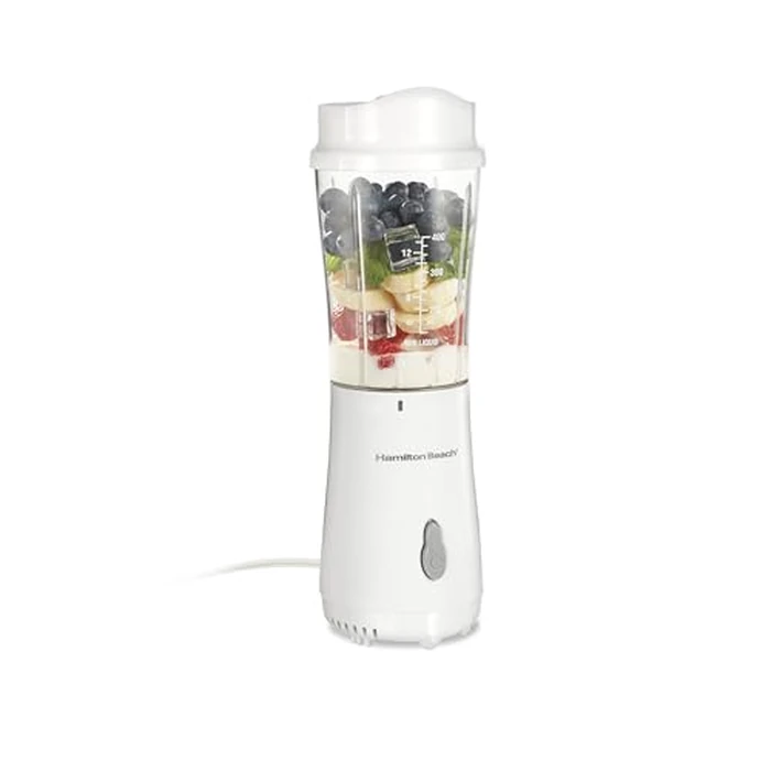 Hamilton Beach 51101V Personal Blender with Travel Lid, White by Hamilton Beach - Image 1