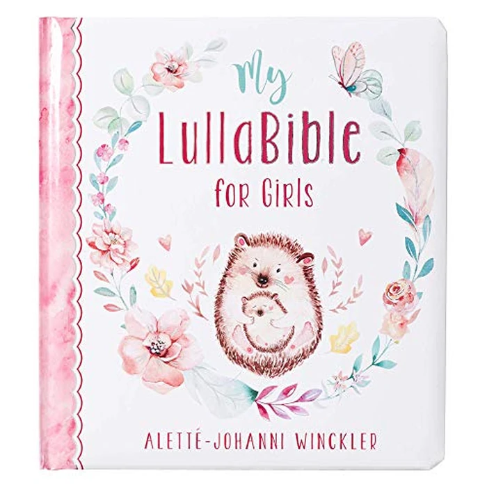 My LullaBible for Girls | Collection of 24 Lullabies for Baby Girls with Scripture | Padded Hardcover Gift Book for Parents, Ages 0-3 by Christian Art Kids - Image 1