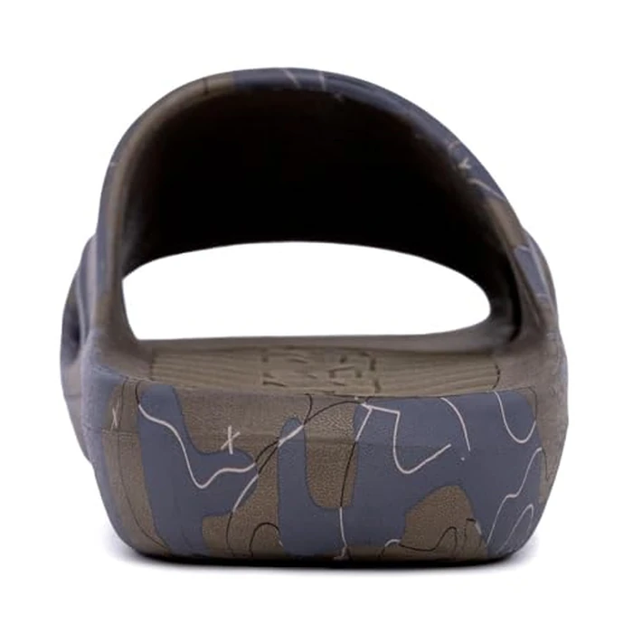 Nautica Men's Athletic Slides Sport Shower Sandals for Indoor & Outdoor - Lightweight, Durable and Comfortable-Kyan-Camo-Size 11 by Nautica - Image 5