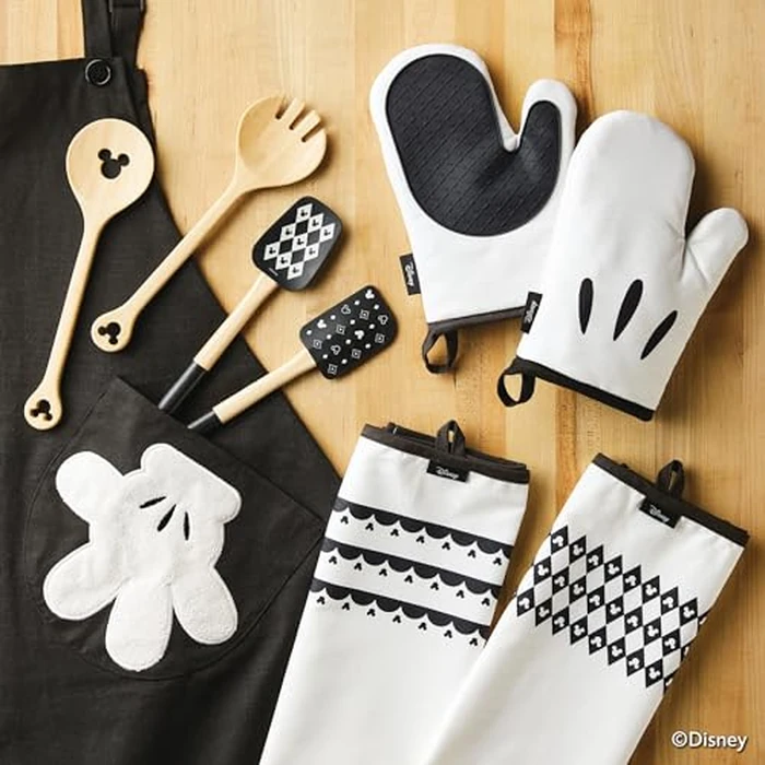 Disney Home Monochrome Spatula and Spoonula Set, 2 Piece - Black by Disney - Image 8