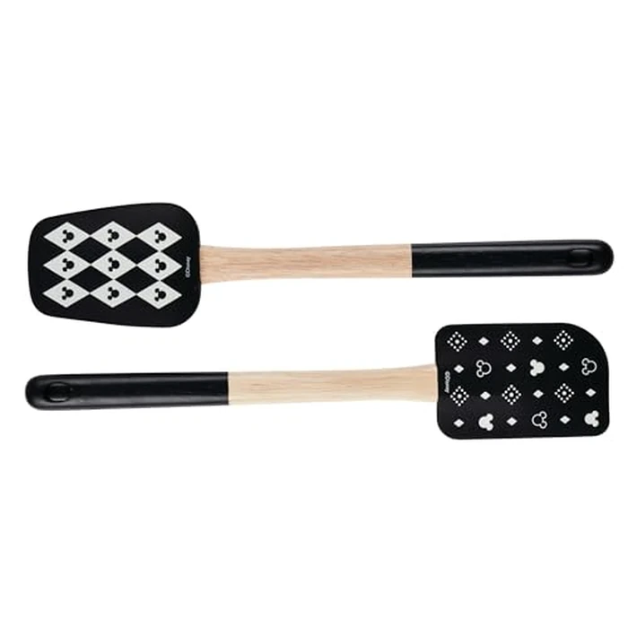 Disney Home Monochrome Spatula and Spoonula Set, 2 Piece - Black by Disney - Image 9