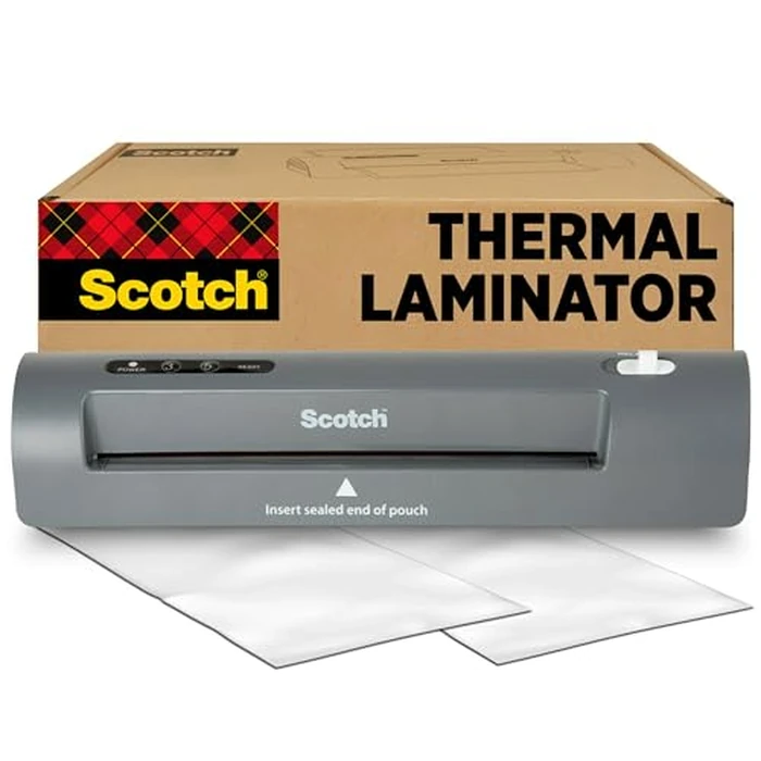 Scotch Thermal Laminator, 2 Roller System for a Professional Finish, Use for Home, Office or School, Suitable for use with Photos (TL901X) by Scotch - Used - Very Good condition - CA$61.68
