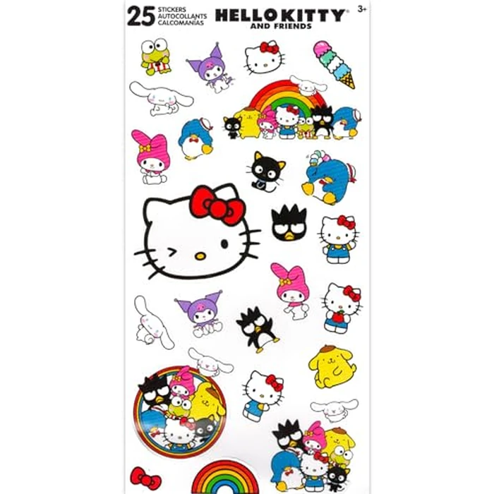 Hello Kitty Coloring and Activity Books Super Set ~ 4 Hello Kitty Books, Stickers, and Beach Kids Door Hanger by Hello Kitty - Image 4