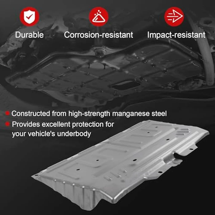 RUIANOMG ML3Z-7222-D Splash Panel Shield Replacement for Ford F150 2015-2020, Not Replacement for Raptor Model or 3.0L Diesel by RUIANOMG - Image 4
