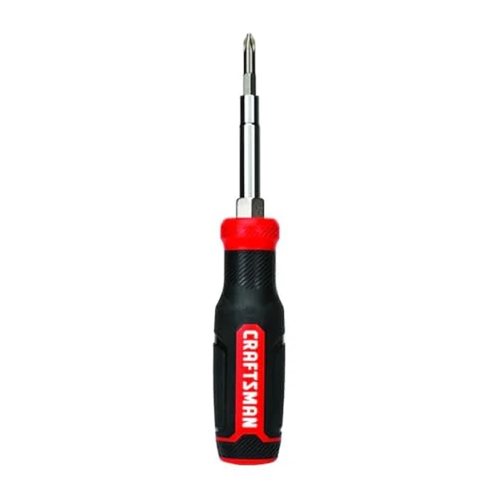 CRAFTSMAN Screwdriver with 6 Multi-Bits, Store Extra Bits in Handle (CMHT68000) by CRAFTSMAN - Image 2