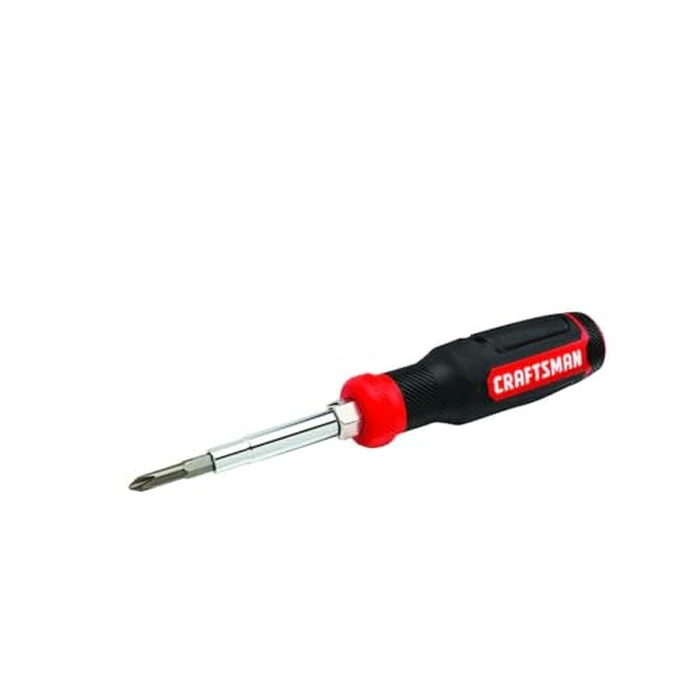 CRAFTSMAN Screwdriver with 6 Multi-Bits, Store Extra Bits in Handle (CMHT68000) by CRAFTSMAN - Image 3