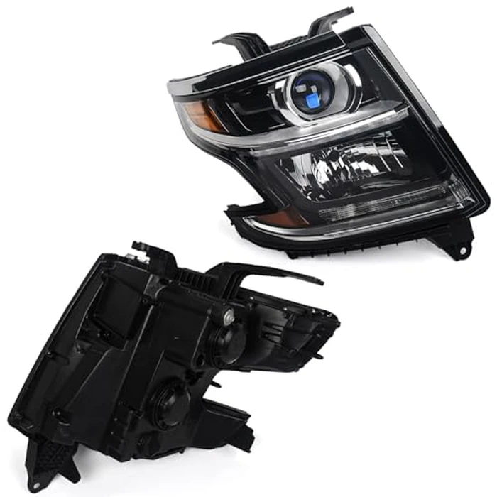 Huray Halogen Headlight Assembly Fit for Chevy Tahoe/Suburban 2015-2020 RH OE Projector Headlamp w/o Bulbs for Chevrolet Tahoe Replacement Passenger Side by Huray - Image 5