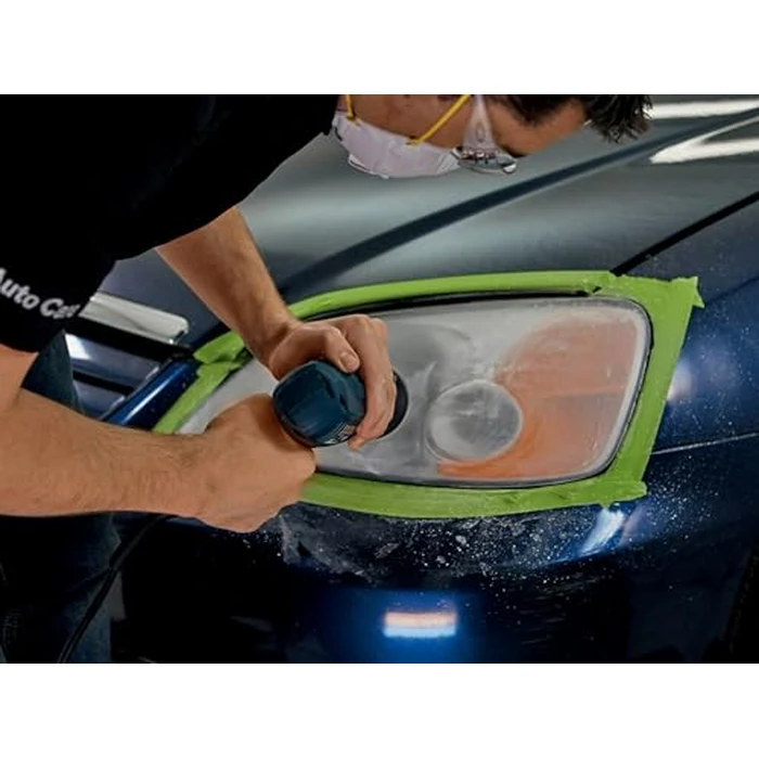 3M Auto Restore and Protect Headlight Restoration Kit, Use On Plastic Lenses, Headlights, Taillight, Fog Lights and More, Includes Sanding Discs, Headlight Clear Coat Wipes, Foam Pad and Glove (39194) by 3M - Image 8