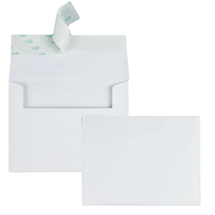 Quality Park Envelopes, A2 Invitation, Self-Seal Closure, Quarter-Fold, 4-3/8" x 5-3/4", 24 lb White Wove, Ideal for Invitations, Photos, Wedding Announcements, RSVPs, 100-Pack by Quality Park - Image 2