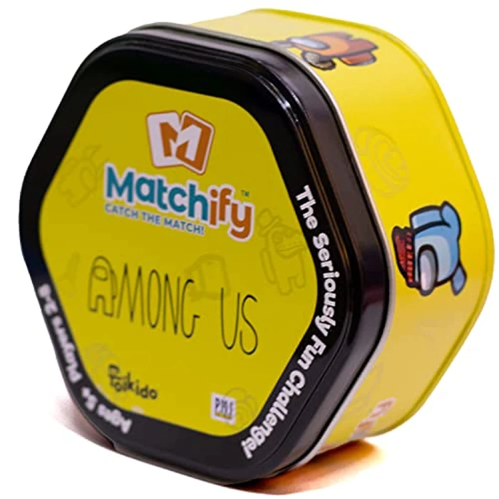 Matchify Card Game: Among Us Card Game| The Seriously Fun Challenge for Families Kids and Friends Travel Party Card Game - Catch The Match, Match Crewmates - Learning Game Easter Basket Stuffer by P.M.I. - Used - Like New condition - US$13.79