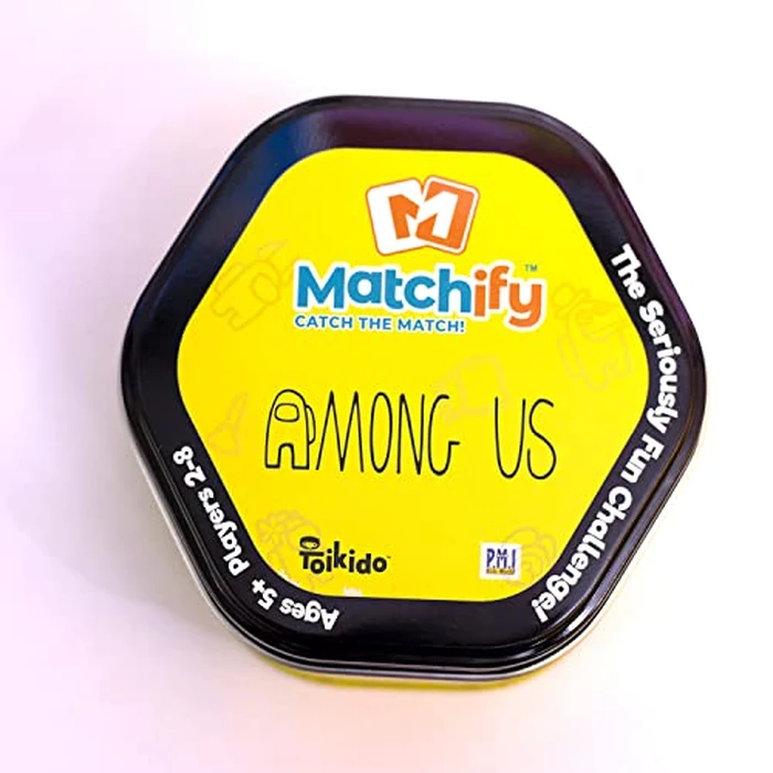 Matchify Card Game: Among Us Card Game| The Seriously Fun Challenge for Families Kids and Friends Travel Party Card Game - Catch The Match, Match Crewmates - Learning Game Easter Basket Stuffer by P.M.I. - Image 3