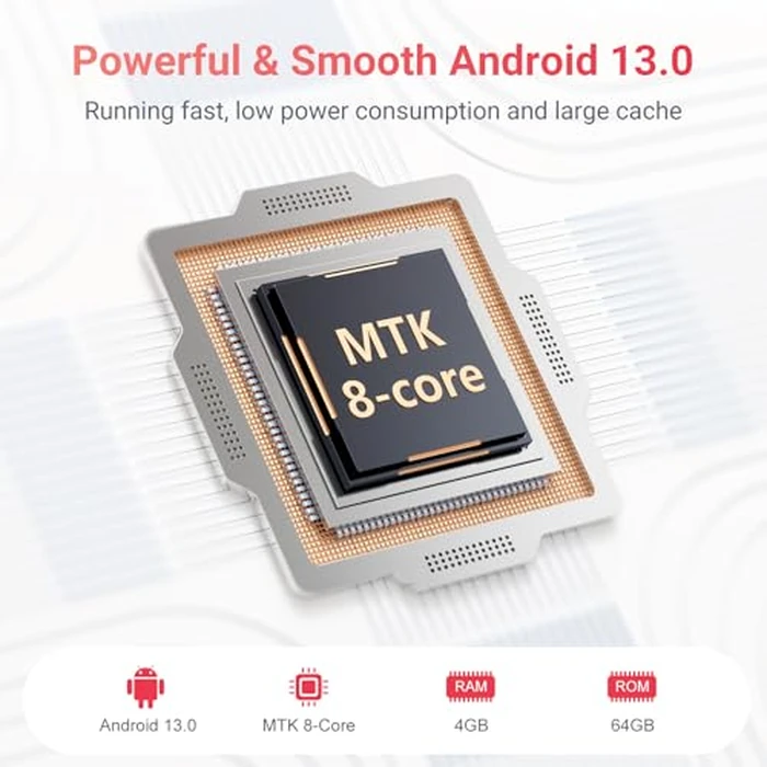 64GB MP3 Player with Bluetooth and WiFi, Android 13.0, 4.0" HD MP3 & MP4 Players Touch Screen and Speaker, Preloaded Spotify, Pandora, Audible, Amazon Music, Up to 1TB by Oilsky - Image 7