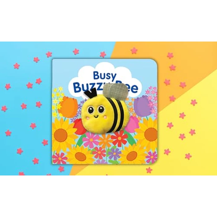 Busy Buzzy Bee Finger Puppet Board Book, Ages 1 - 3 by Cottage Door Press - Image 3