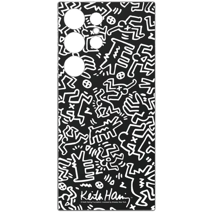 Samsung Keith Haring Flipsuit Phone Card for Samsung Galaxy S24 - Black by Samsung - Image 1