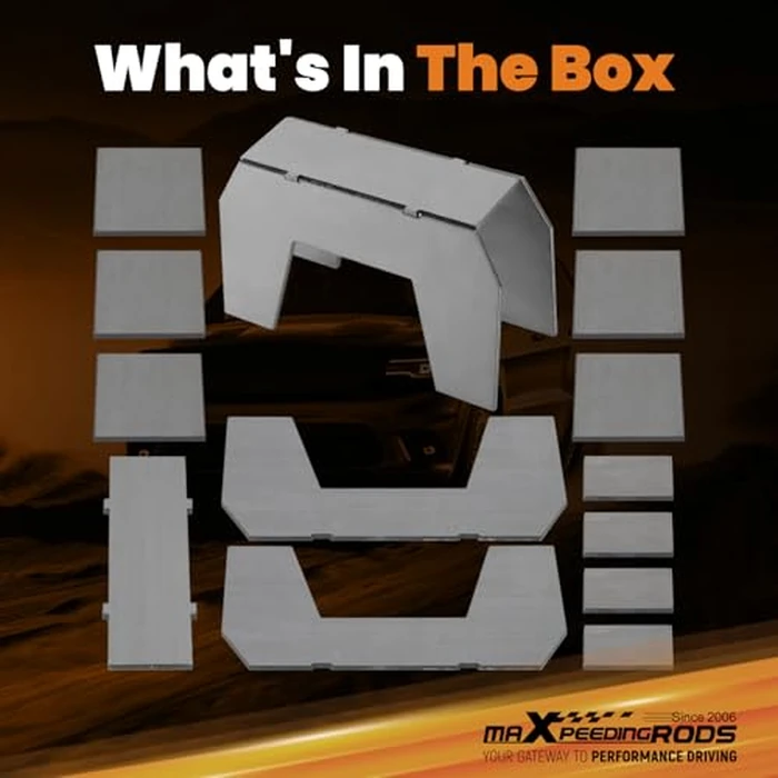 maXpeedingrods 6-9” C-notch Rear Frame for Chevy Silverado/GMC Sierra 1500 1999-2007, Weld-on Lowering Kit by maXpeedingrods - Image 4