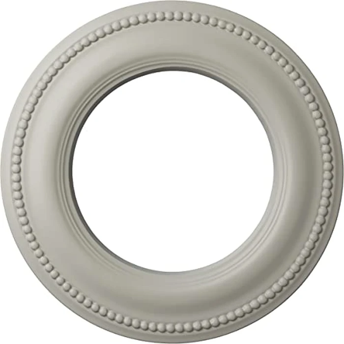 Ekena Millwork CM13BRPCF 13"OD X 7 1/2"ID X 3/4"P Bradford Classic Ceiling Medallion Fits Canopies Up to 8 5/8", Cream by Ekena Millwork - Used - Like New condition - US$48.58
