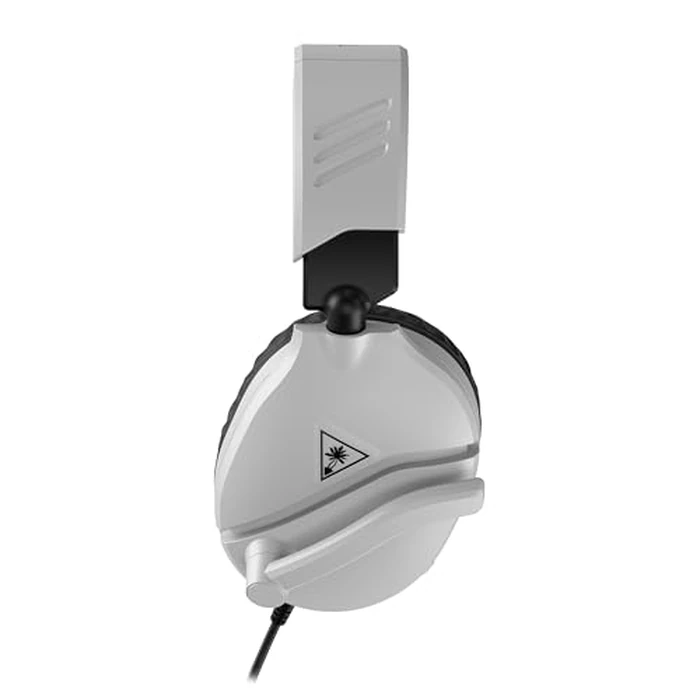 Turtle Beach Recon 70 Multiplatform Gaming Headset for PS5, PS4, Xbox Series X|S, Xbox One, PC & Mobile w/ 3.5mm Wired Connection - Flip-to-Mute Mic, 40mm Speakers, Lightweight Design, White by Turtle Beach - Image 2