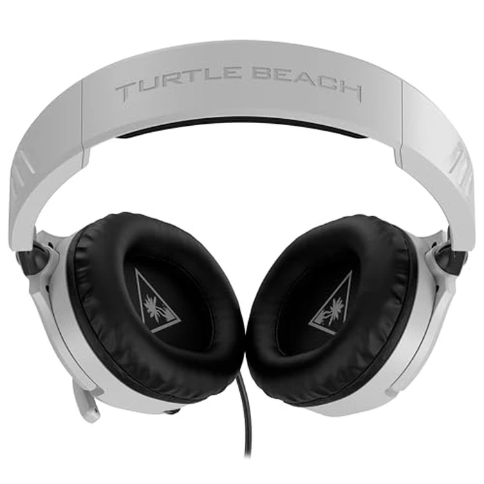 Turtle Beach Recon 70 Multiplatform Gaming Headset for PS5, PS4, Xbox Series X|S, Xbox One, PC & Mobile w/ 3.5mm Wired Connection - Flip-to-Mute Mic, 40mm Speakers, Lightweight Design, White by Turtle Beach - Image 4