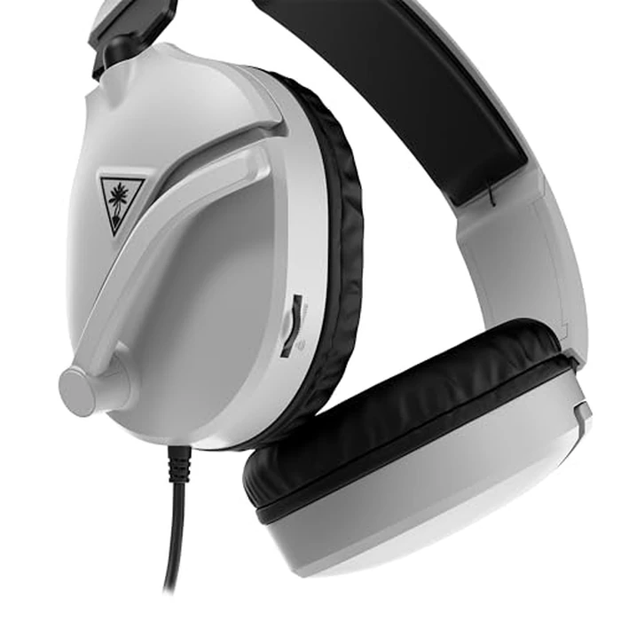 Turtle Beach Recon 70 Multiplatform Gaming Headset for PS5, PS4, Xbox Series X|S, Xbox One, PC & Mobile w/ 3.5mm Wired Connection - Flip-to-Mute Mic, 40mm Speakers, Lightweight Design, White by Turtle Beach - Image 5