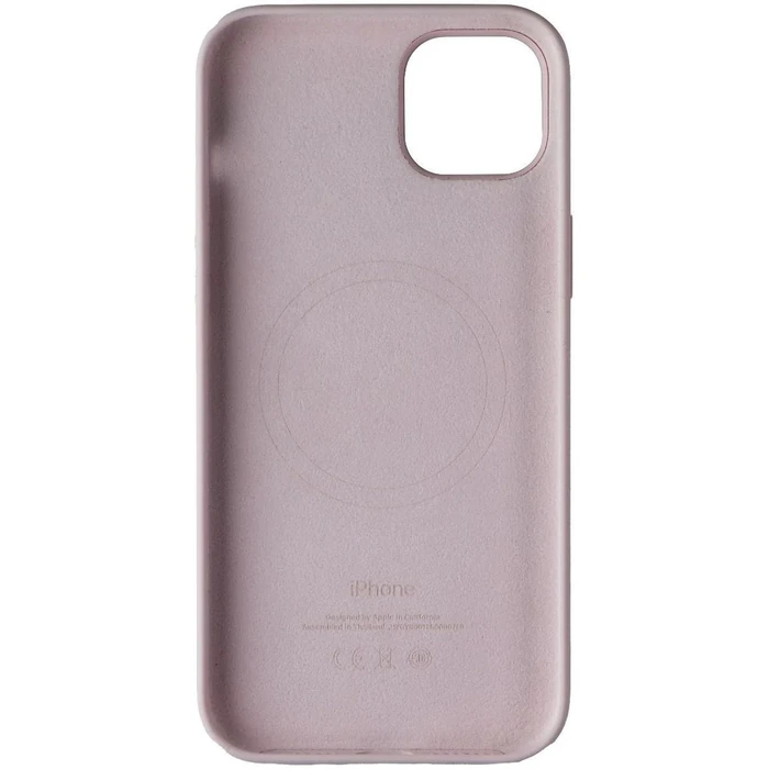Apple Silicone Phone Case with MagSafe for iPhone 15 Plus - Light Pink by Apple - Image 3