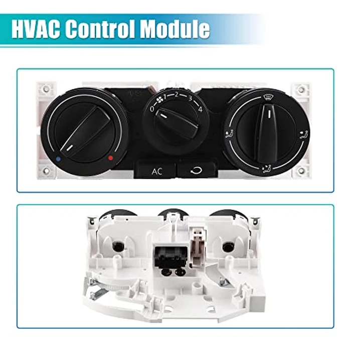 X AUTOHAUX Heater Climate Control Module for Volkswagen Golf GTI Jetta R32 HVAC Control Module A/C Control Panel No.1J0820045F by X AUTOHAUX - Image 4