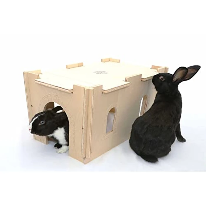 Small Pet Habitat Hideout-Tunnel, Rabbits, Guinea Pigs, Other Small Animals by Small Pet Select - Image 1