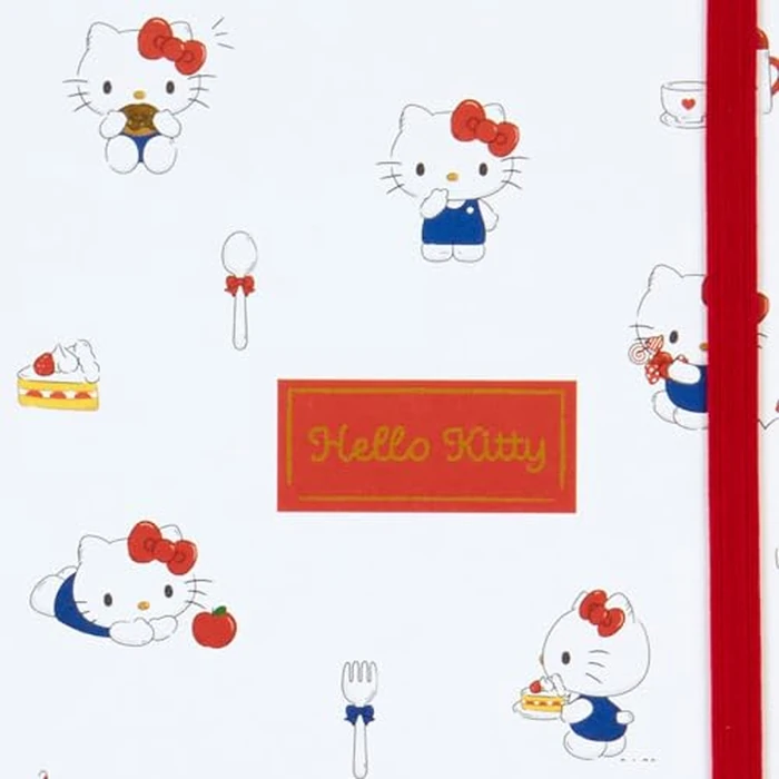 Sanrio Hello Kitty Hello Kitty B6 Ring Notebook, 7.2 x 5.3 x 0.6 inches (18.2 x 13.5 x 1.5 cm), Character 092037 by SANRIO - Image 4