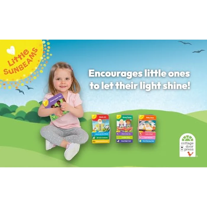 My Little Learner Library: Bible Stories - Christian (12 Board Books) for Toddlers by Cottage Door Press - Image 4