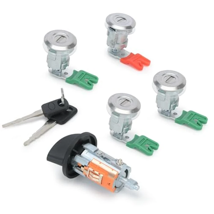 Ignition Switch Door Lock Cylinder Compatible with Keys Fit for Ford E150 E250 E350 Econoline Van 1997-2020 Replace LC6177 703369 597638 by Generic - Used - Very Good condition - US$24.45