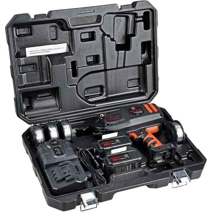 BN Products Tiger BNT-40X Li-Ion Cordless Battery Rebar Wire Tier - Orange by BN - Image 2