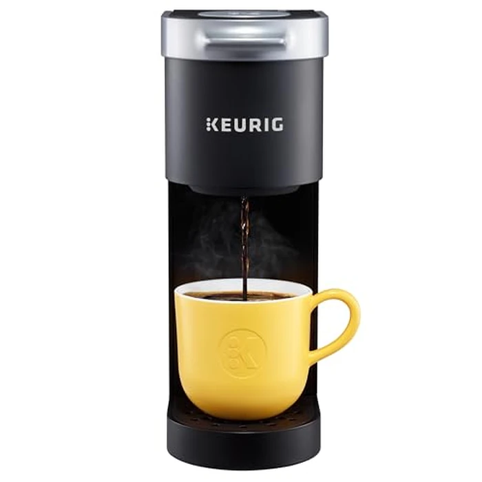 Keurig K-Mini Single Serve K-Cup Pod Coffee Maker, Made from at Least 20% Recycled Plastic, Matte Black by Keurig - Used - Good condition