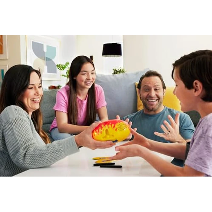 Mattel Games Pictionary Pic-Tato Drawing Game with 'Hot Potato' that Talks & Plays Music, Includes Erasable Markers & Boards, 3-8 Players Ages 8+ by Mattel Games - Image 1