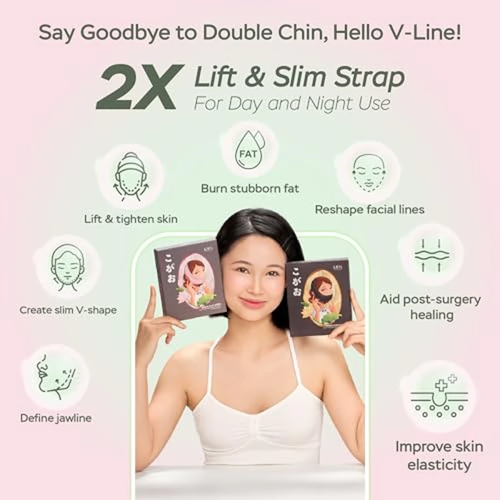 Premium Chin Strap for Sleeping & Anti Snoring, CPAP Chin Strap to Keep Mouth Closed, Jawline Shaper & Double Chin Reducer, Tape-Free Alternative to Mouth Tape for Sleeping (Adjustable, Breathable) by KIRA INTERNATIONAL - Image 6