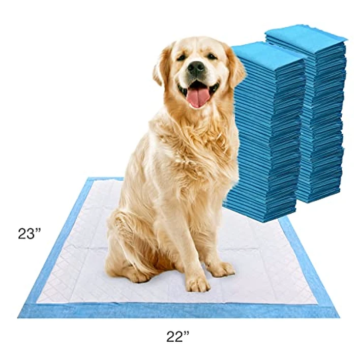 Four Paws Wee-Wee Superior Performance Unscented Pee Pads for Dogs & Puppies, Quilted Leak-Proof Dog Housebreaking Potty Training Floor Protection, 22" x 23", 100 Count by Four Paws - Image 6