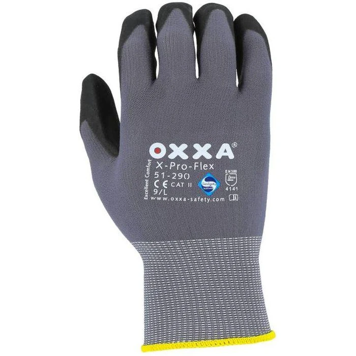 Majestic Superior Micro Foam Nitrile Palm Gloves (12-Pack) - Gray - Large by Majestic - Image 2