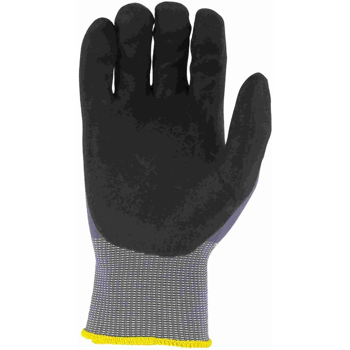 Majestic Superior Micro Foam Nitrile Palm Gloves (12-Pack) - Gray - Large by Majestic - Image 3