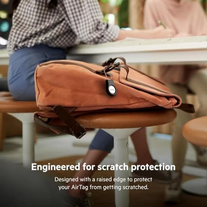 Belkin Secure Holder with Wire Cable for Apple AirTag, Black by Belkin - Image 3