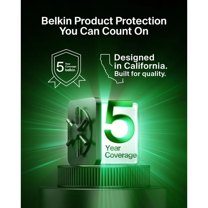 Belkin Secure Holder with Wire Cable for Apple AirTag, Black by Belkin - Image 8