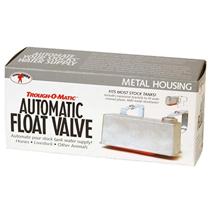 Little Giant(R) Trough-O-Matic(R) | Stock Water Tank Float Valve | Watering Tank with Aluminum Housing and Expansion Brackets | Made in USA by Little Giant - Image 2