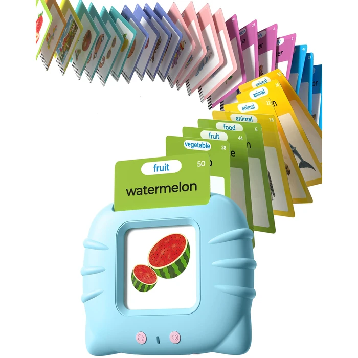 510 Words, Talking Flash Cards for Toddler 1 2 3 4 Year Olds, Language Learning Tools, Pocket Speech Tools, Montessori Tools with 31 Themes, Children's Sensory Educational Tools,Birthday Gift by Airbition - Used - Like New condition