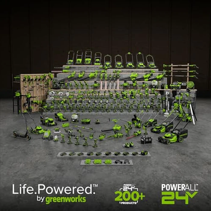 Greenworks 24V 8" Cordless Polesaw (Great for Pruning and Trimming Branches / 200+ Compatible Tools), 2.0Ah Battery and Charger Included by Greenworks - Image 5